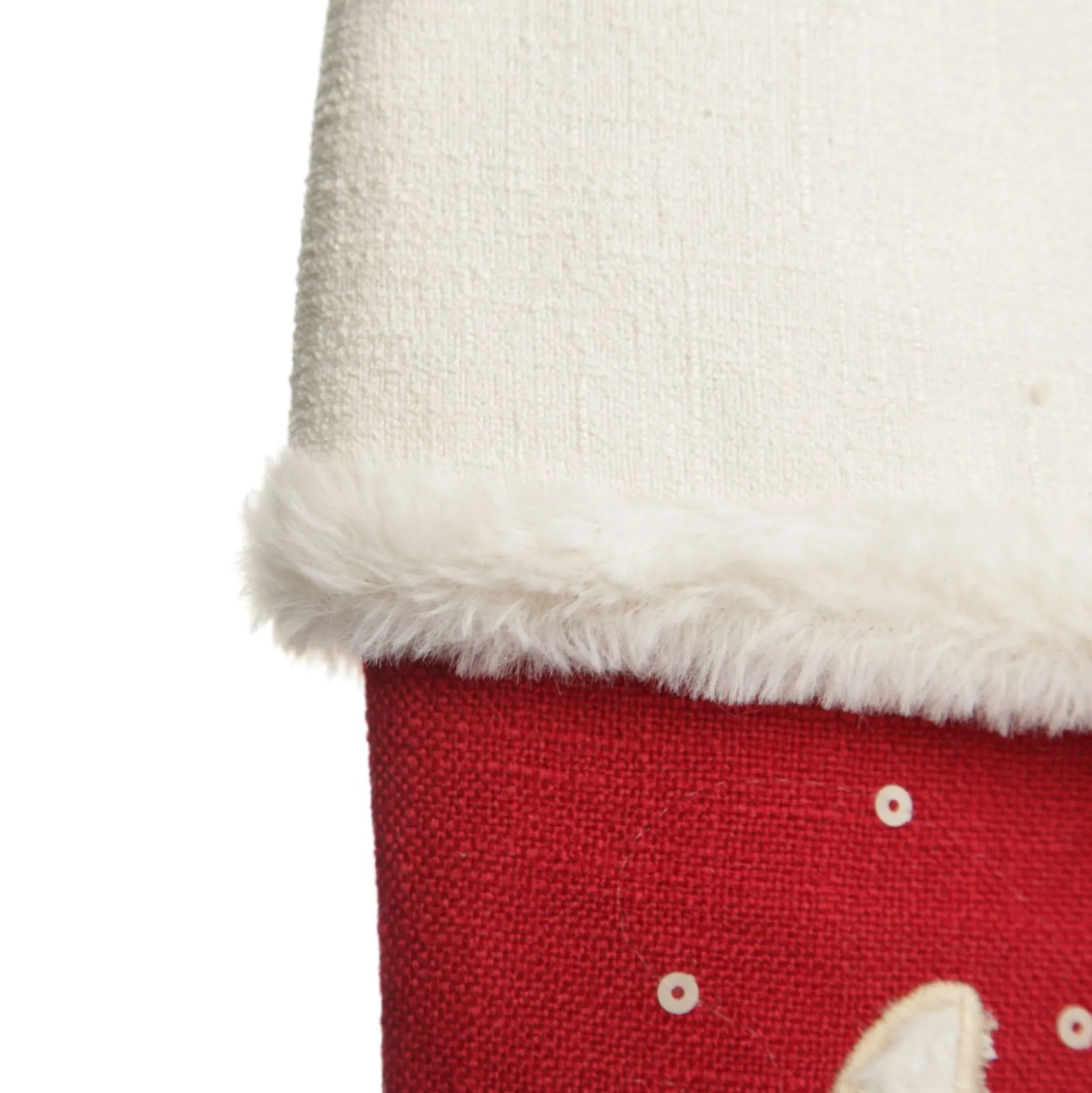 Personalised Fluffy Girl Llama Red Christmas Stocking Personalised Stockings|