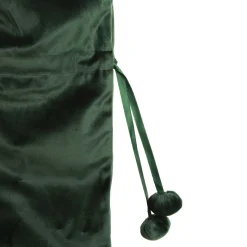 Personalised Forest Green Velvet Santa Sack Personalised Santa Sacks|