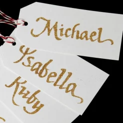 Personalised Gift Tags Square Cut - Set of 6 Gift Wrap, Boxes, Bags & Tags|