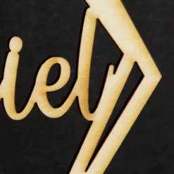 Personalised Hexagonal Laser Cut Christmas Decoration Personalised Decorations|