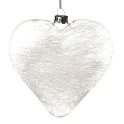 Personalised Icicle Glass Heart - All i need is Love and a Cat Glass Hearts And Discs|