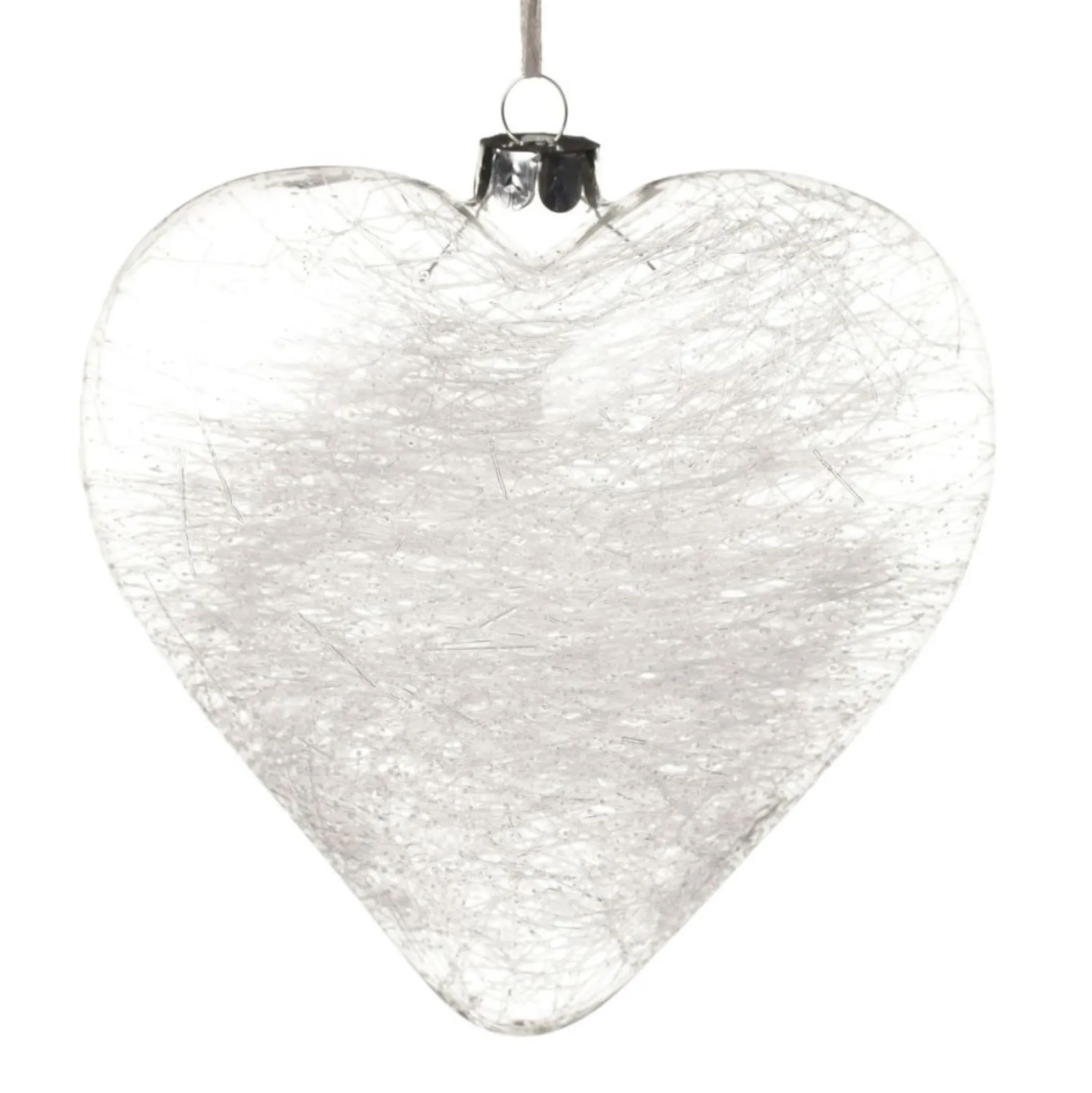 Personalised Icicle Glass Heart - Our First Christmas Together Glass Hearts And Discs|