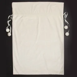 Personalised Ivory Velvet Santa Sack Personalised Santa Sacks|