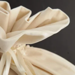 Personalised Ivory Velvet Santa Sack Personalised Santa Sacks|