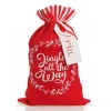 Personalised 'Jingle All The Way' Santa Sack Personalised Santa Sacks|