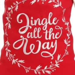 Personalised 'Jingle All The Way' Santa Sack Personalised Santa Sacks|
