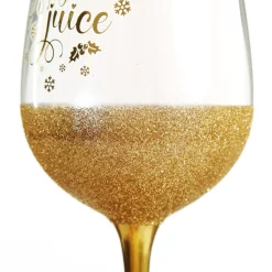 Personalised Jingle Juice Christmas Wine Glass Christmas Wine Glasses And Mugs|