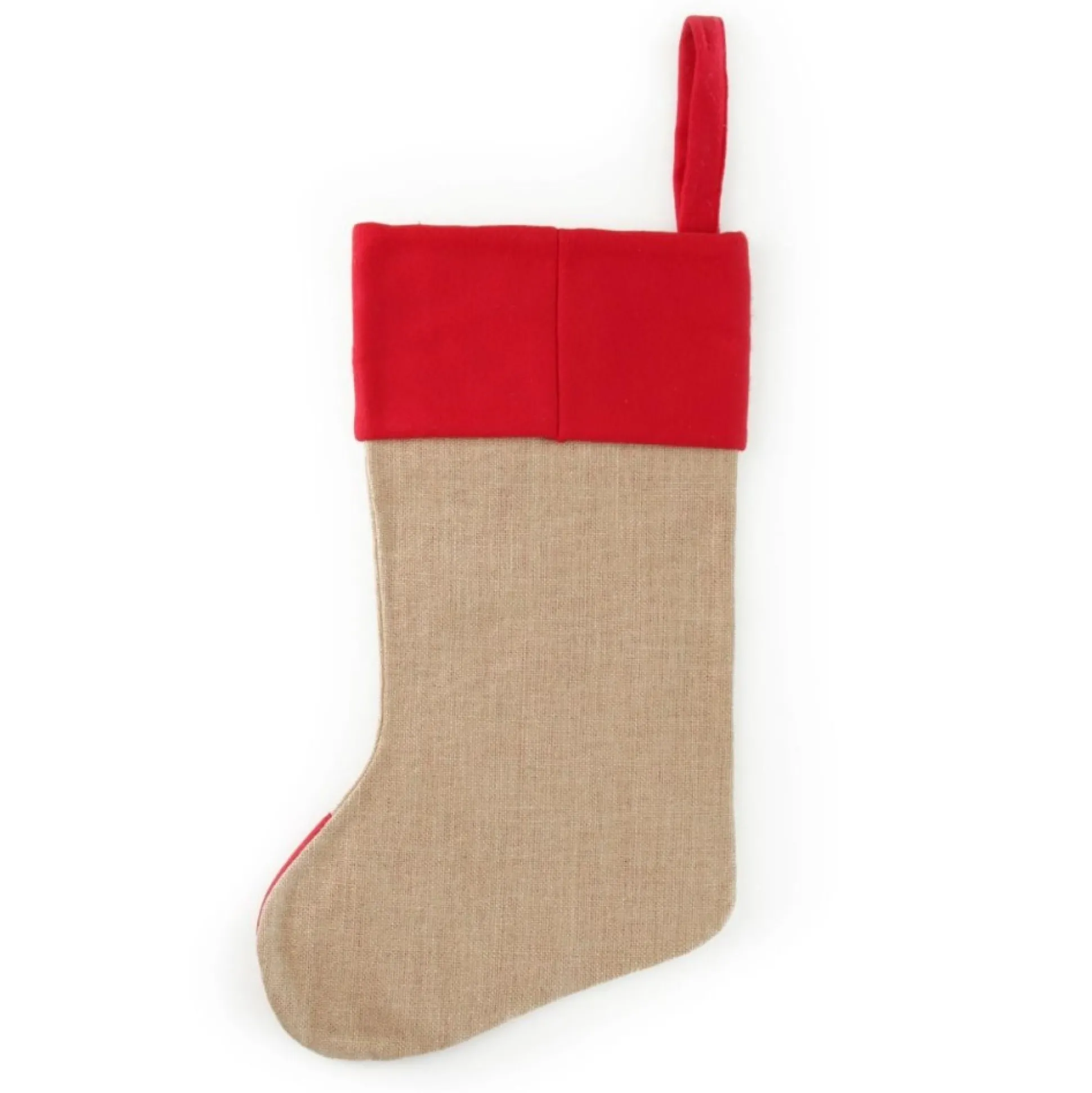 Personalised Jumbo Burlap Stocking Personalised Stockings|