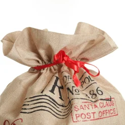 Personalised Jute Naughty or Nice Santa Sack Personalised Santa Sacks|