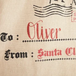 Personalised Jute Naughty or Nice Santa Sack Personalised Santa Sacks|