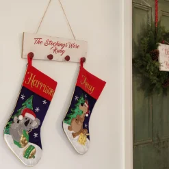 Personalised Kangaroo Christmas Stocking Personalised Stockings|