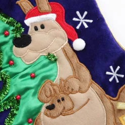 Personalised Kangaroo Christmas Stocking Personalised Stockings|