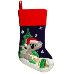 Personalised Koala Christmas Stocking Personalised Stockings|