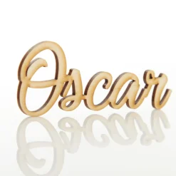 Personalised Laser Cut Names Christmas Table Decor|