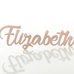 Personalised Laser Cut Names Christmas Table Decor|