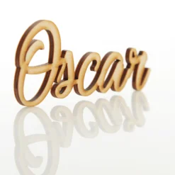 Personalised Laser Cut Names Christmas Table Decor|