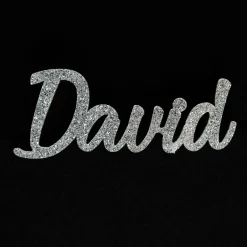 Personalised Laser Cut Names Christmas Table Decor|