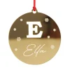 Personalised Monogram Cutout Christmas Decoration Personalised Decorations|Personalised Monogram Cutout Christmas Decoration