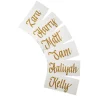 Personalised Name Place Cards - Set of 6 Christmas Table Decor|