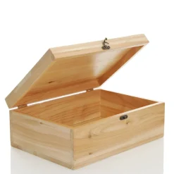 Personalised Natural Wooden Christmas Eve Keepsake Box Christmas Eve Keepsake Boxes|