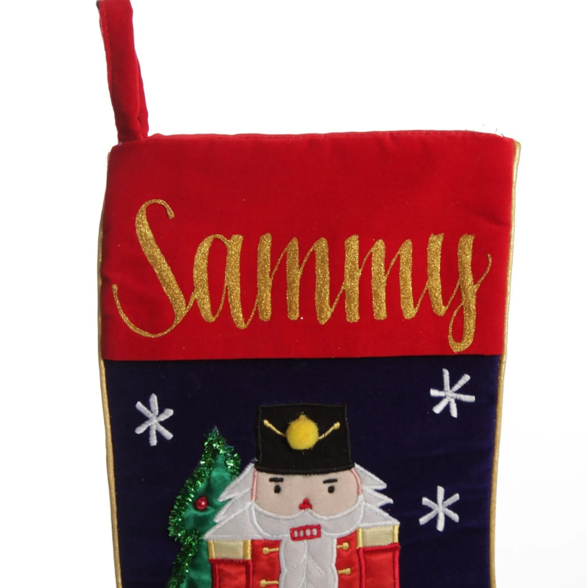 Personalised Nutcracker Christmas Stocking Personalised Stockings|