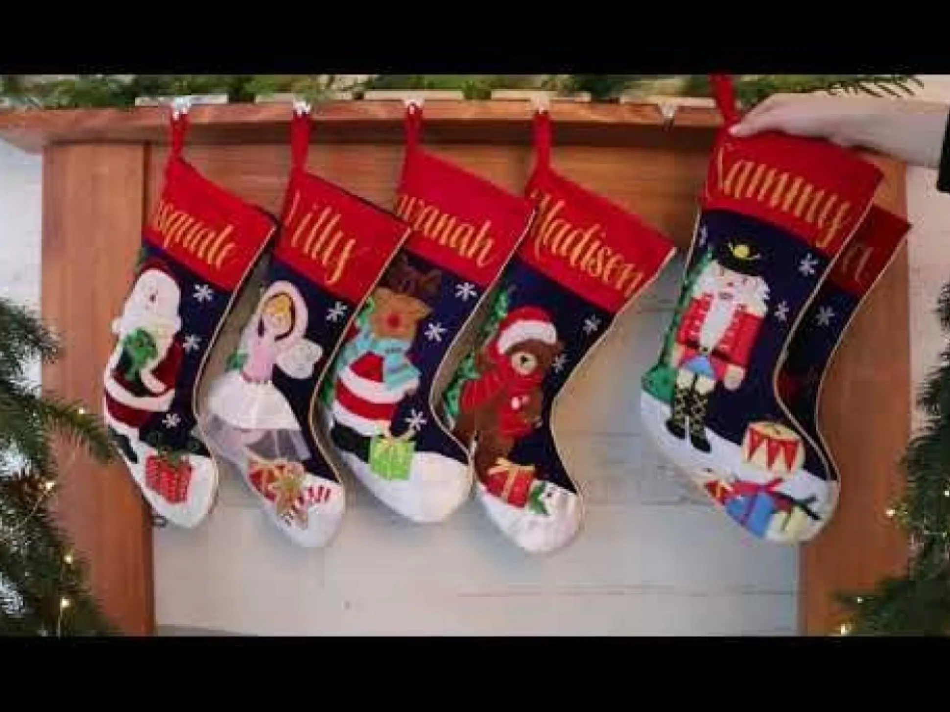 Personalised Nutcracker Christmas Stocking Personalised Stockings|