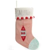 Personalised Peppermint Finial Christmas Stocking Personalised Stockings|