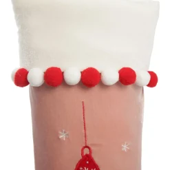 Personalised Peppermint Finial Christmas Stocking Personalised Stockings|