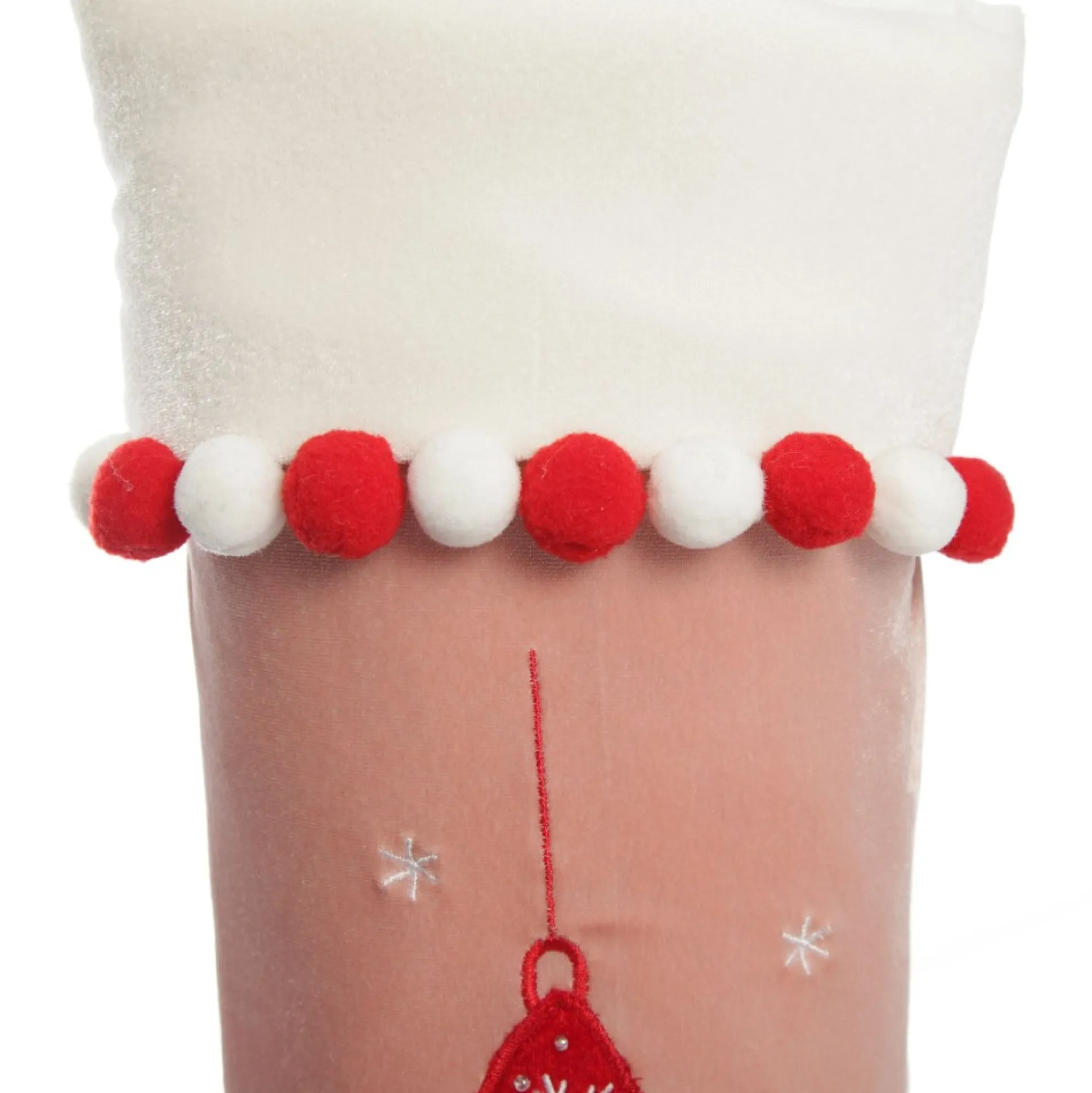 Personalised Peppermint Finial Christmas Stocking Personalised Stockings|