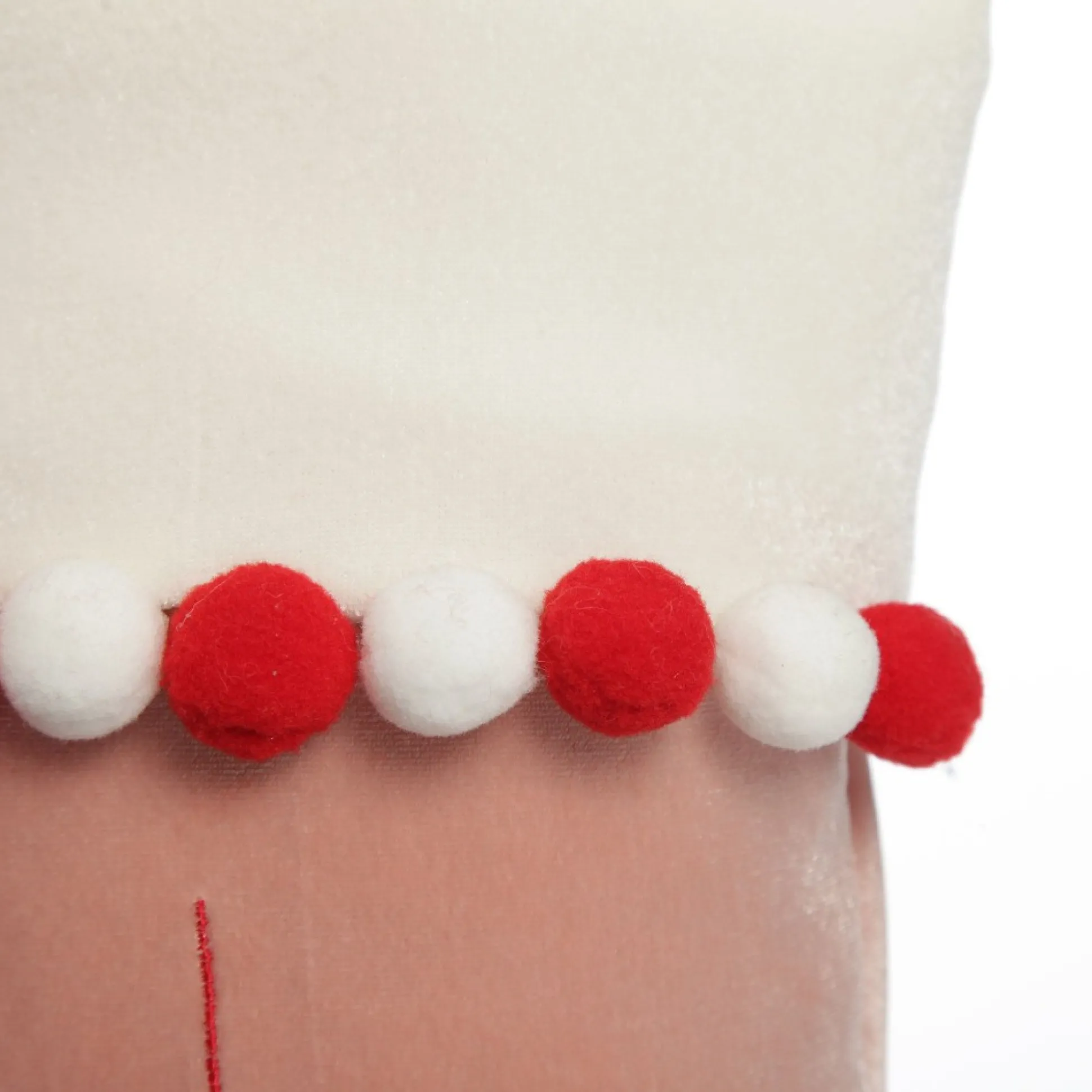 Personalised Peppermint Finial Christmas Stocking Personalised Stockings|