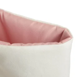 Personalised Pink Fur Christmas Stocking with Pom Poms Personalised Stockings|