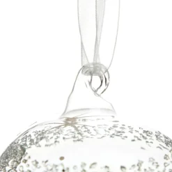 Personalised Rainbow Glass Christmas Bauble Personalised Baubles|