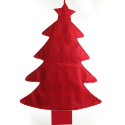 Personalised Red and Green Tree Advent Calendar Wall Hangings And Signs|