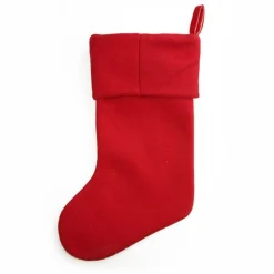 Personalised Red Knitted Christmas Stocking Personalised Stockings|