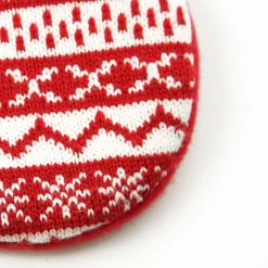 Personalised Red Knitted Christmas Stocking Personalised Stockings|