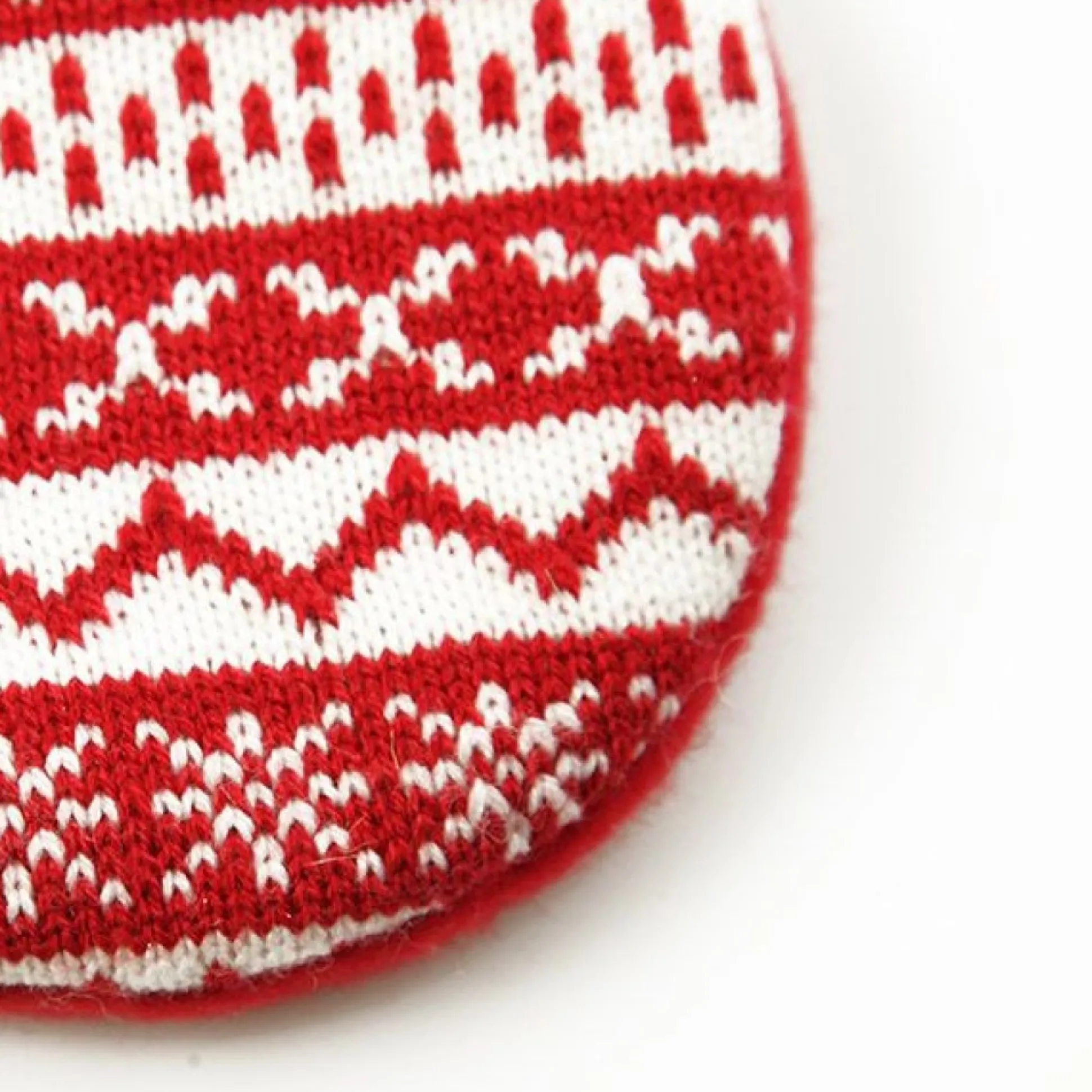 Personalised Red Knitted Christmas Stocking Personalised Stockings|