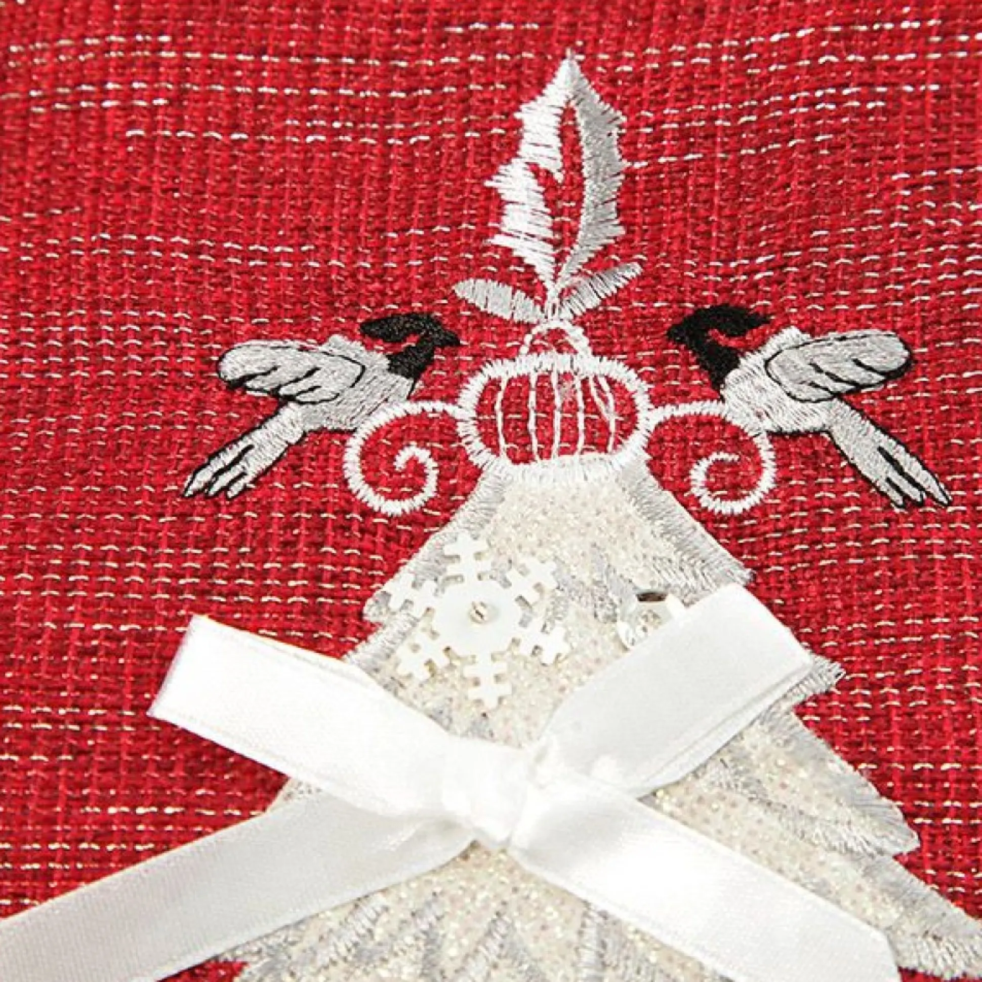 Personalised Red Tree Christmas Stocking Personalised Stockings|