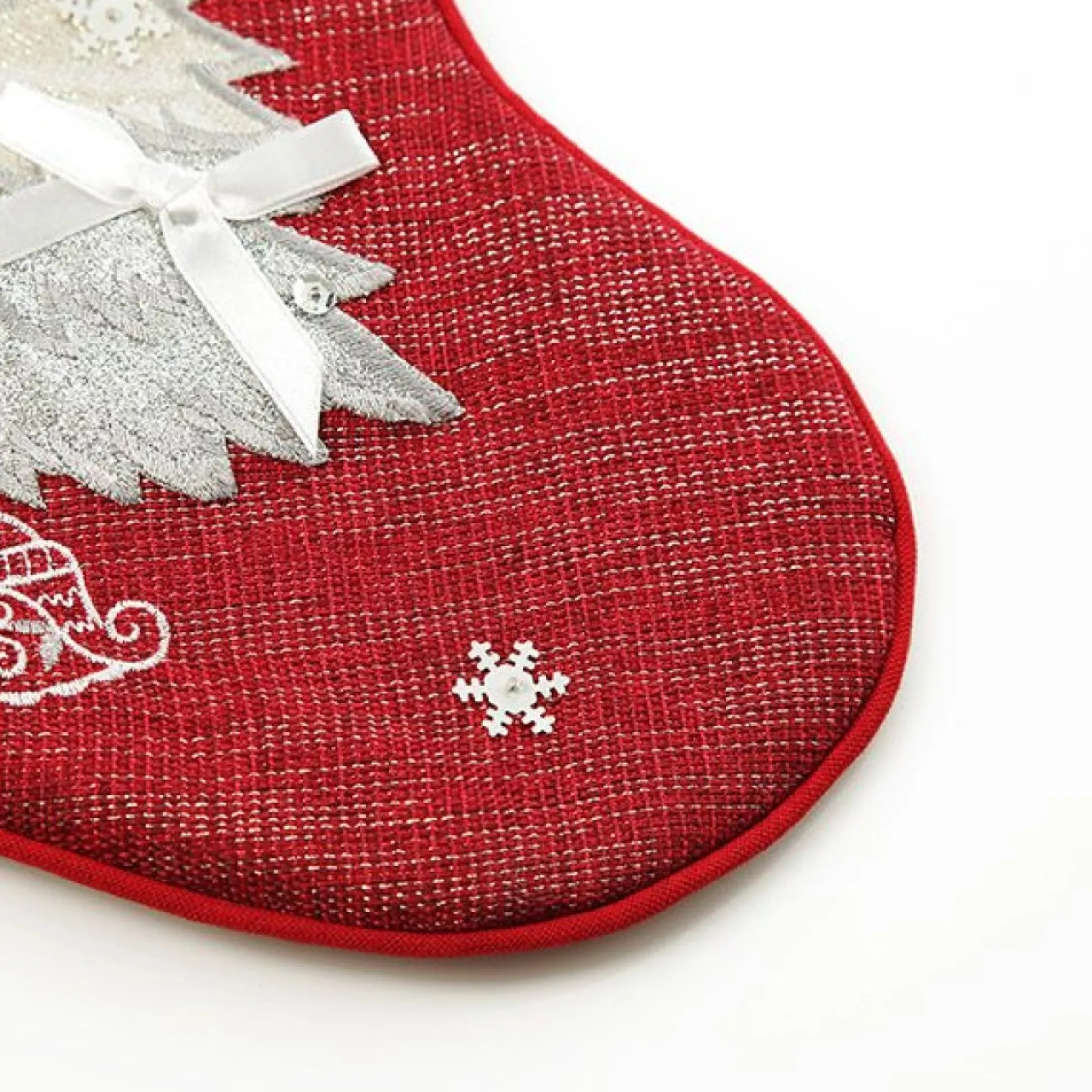 Personalised Red Tree Christmas Stocking Personalised Stockings|