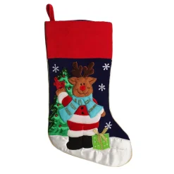 Personalised Reindeer Christmas Stocking Personalised Stockings|