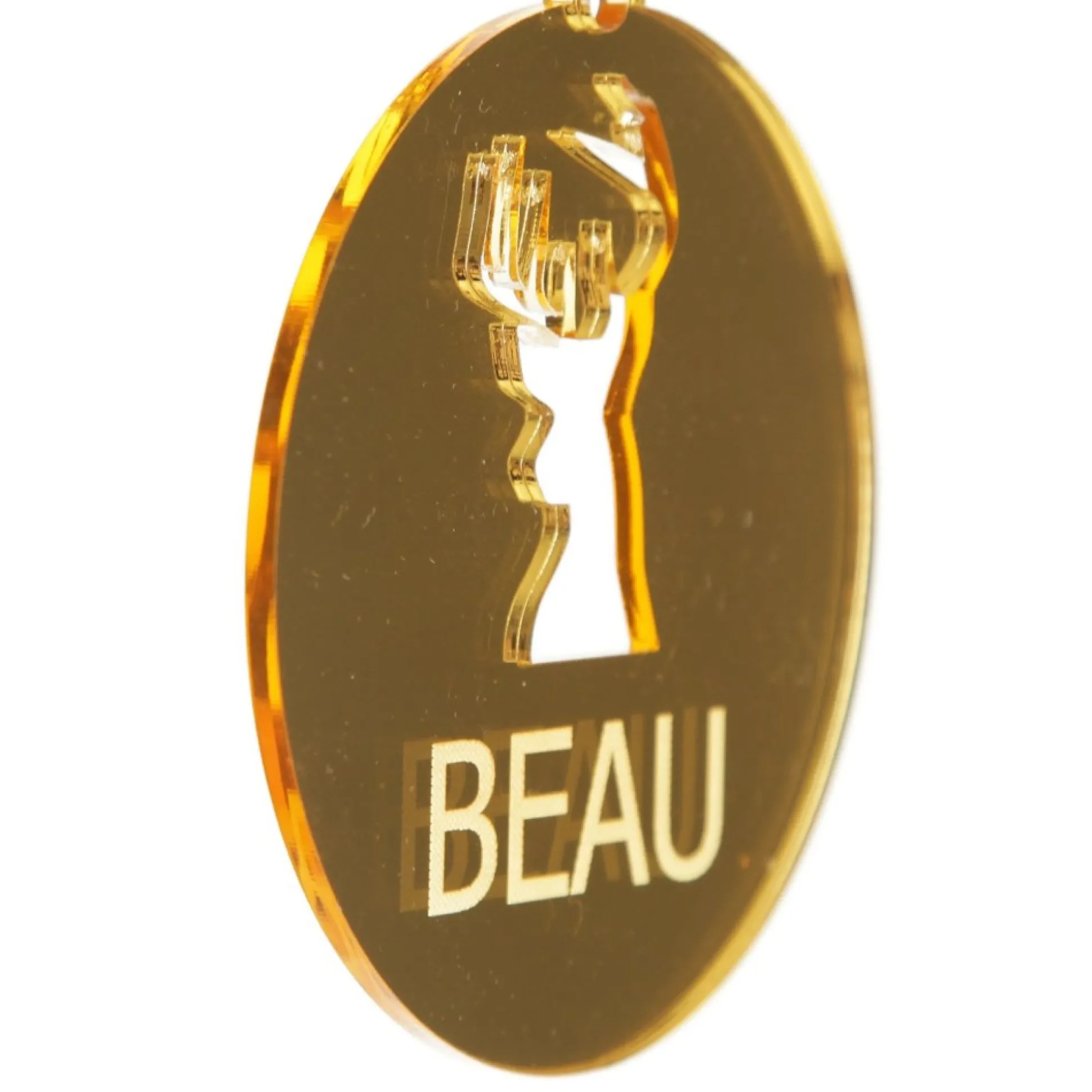 Personalised Reindeer Cutout Christmas Decoration Personalised Decorations|