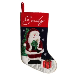 Personalised Santa Christmas Stocking Personalised Stockings|