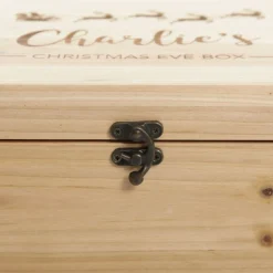 Personalised Santa Sleigh Wooden Christmas Eve Box Gift Wrap, Boxes, Bags & Tags|