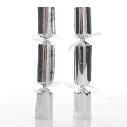 Personalised Silver Plain Bon Bon - Single Christmas Bon Bons|