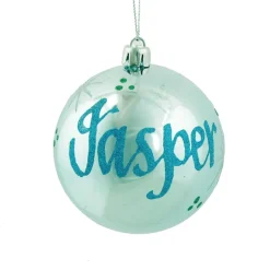 Personalised Sky Blue Shatterproof Christmas Bauble Personalised Baubles|