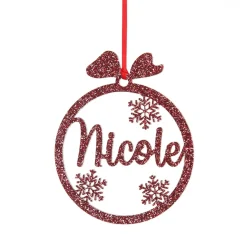 Personalised Snowflake Laser Cut Christmas Decoration Personalised Decorations|