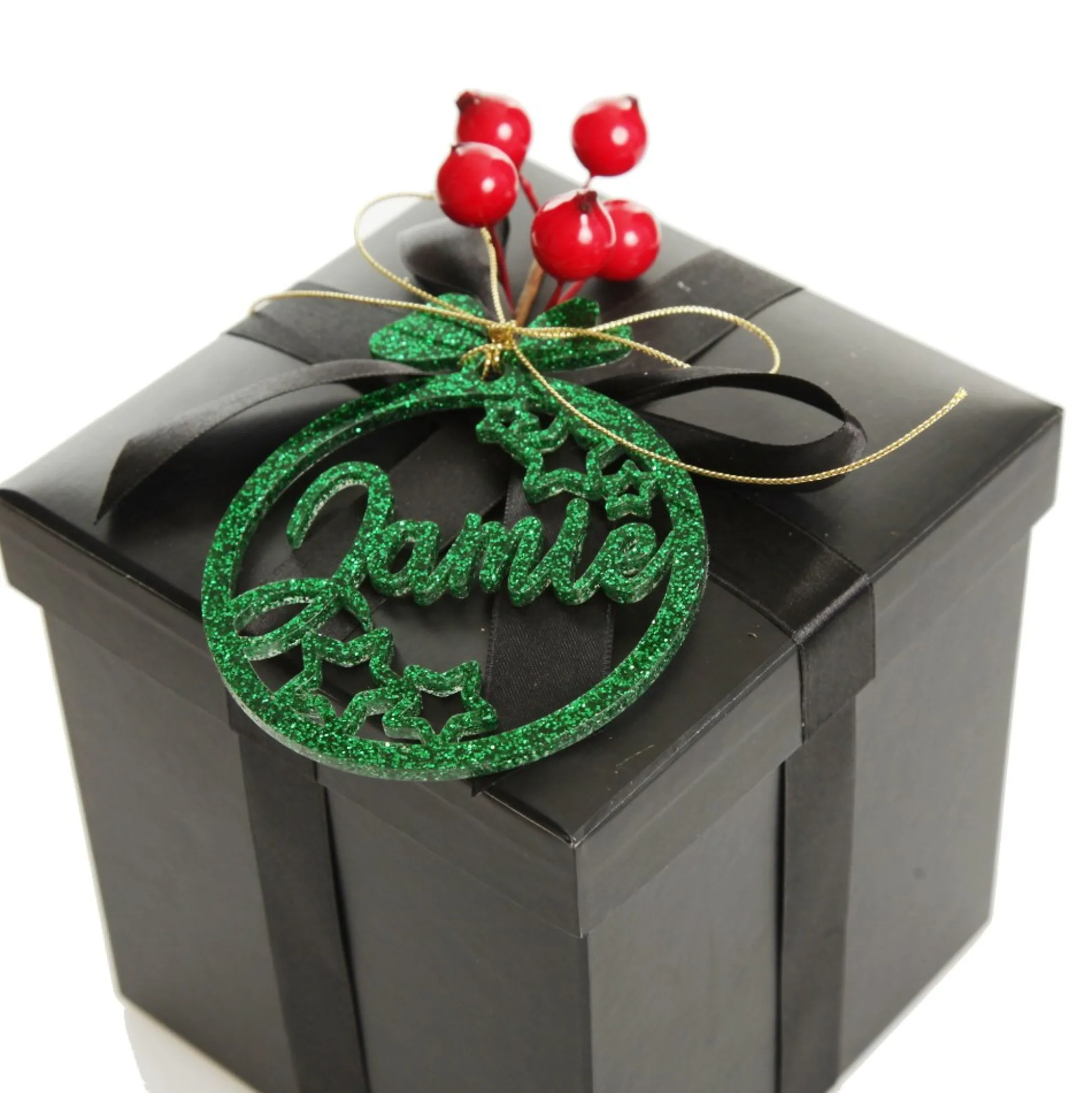 Personalised Stars Laser Cut Christmas Decoration Personalised Decorations|