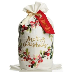 Personalised Sugarplum Merry Christmas Canvas Santa Sack Personalised Santa Sacks|