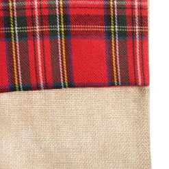 Personalised Tartan Dog Paw Christmas Stocking Personalised Stockings|