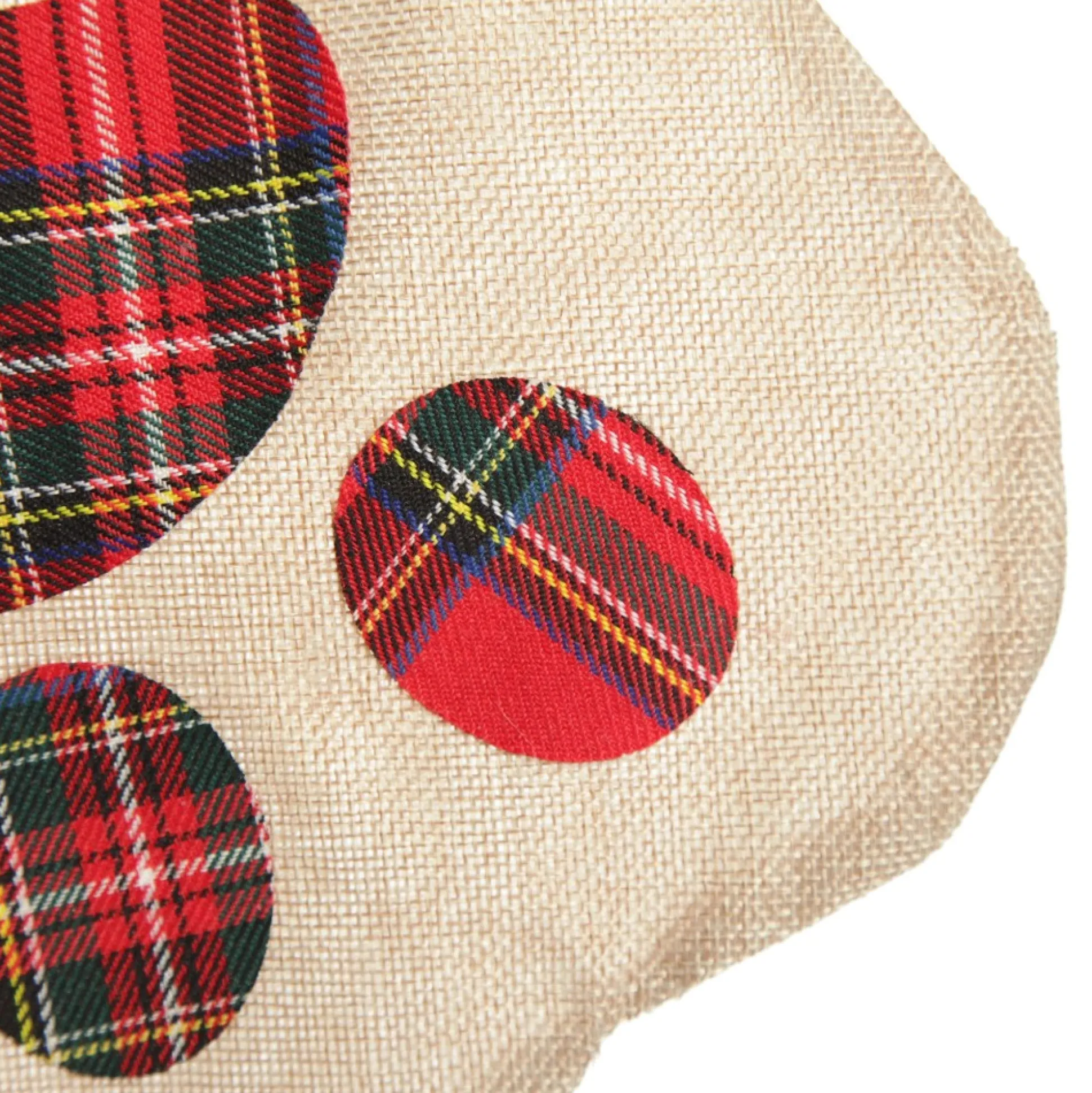 Personalised Tartan Dog Paw Christmas Stocking Personalised Stockings|