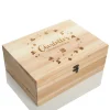Personalised Wreath Wooden Christmas Eve Box Gift Wrap, Boxes, Bags & Tags|